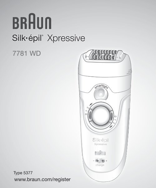 Xpressive Braun Consumer Service spare parts use instructions
