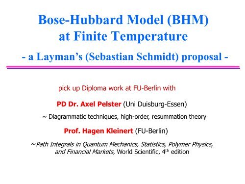 Bose-Hubbard Model at Finite Temperature