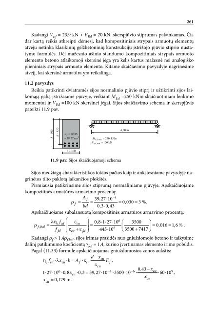kompozitais armuotos betoninÃ„Â—s konstrukcijos - Vilniaus Gedimino ...