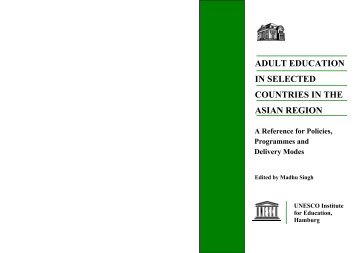 adult education in selected countries in the asian region - Unesco