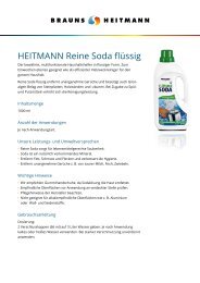 HEITMANN Reine Soda flÃƒÂ¼ssig - Brauns-Heitmann