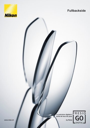 Presio GO digital Brochure - Reize Optik AG