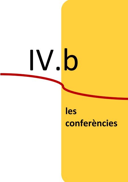 CONFERÈNCIES