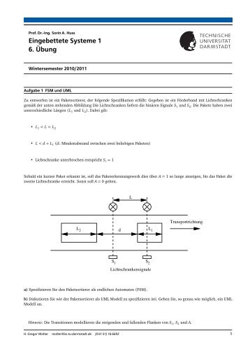 Aufgabenblatt