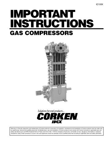 Instruction - Corken