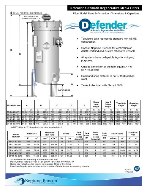 Defender Automatic Regenerative Media Filters - Endless Summer ...
