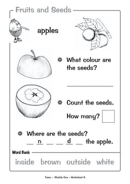 Worksheets for Junior & Senior Infants - Phoenix Park