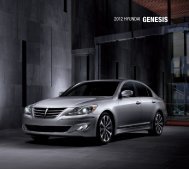 2012 HYundai GEnESiS