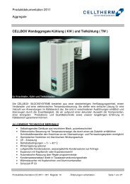 Produktdokumentation 2011 Aggregate CELLBOX ... - CELLTHERM
