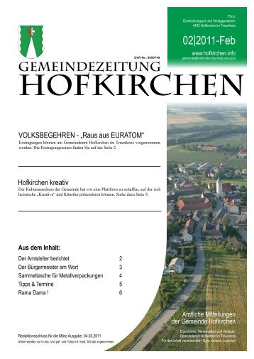 (1,13 MB) - .PDF - Gemeinde Hofkirchen im Traunkreis