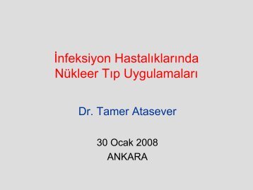 Ä°nfeksiyon HastalÄ±klarÄ±nÄ±n TanÄ± ve Ä°zleminde Yeni Olanaklar - Klimik