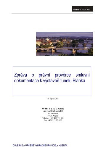 ZprÃƒÂ¡va o prÃƒÂ¡vnÃƒÂ­ provÃ„Â›rce smluvnÃƒÂ­ dokumentace k ... - Praha.eu