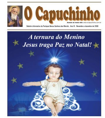 Jornal "O Capuchinho" - dezembro de 2008 - ParÃ³quia Nossa ...