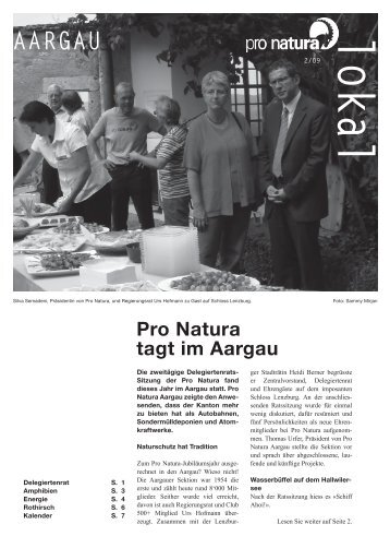 lokal 2 09.indd - Pro Natura Aargau