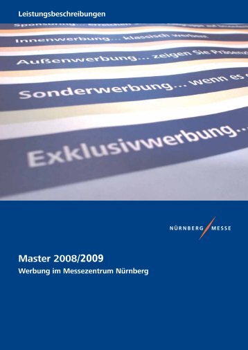 Download Leistungsbeschreibung - NürnbergMesse