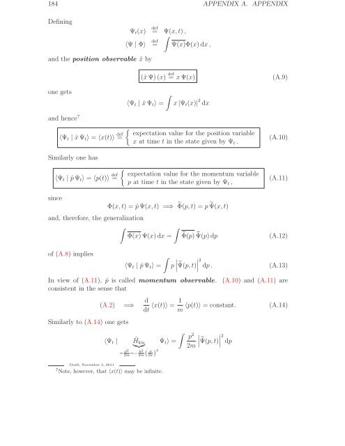 184 APPENDIX A. APPENDIX