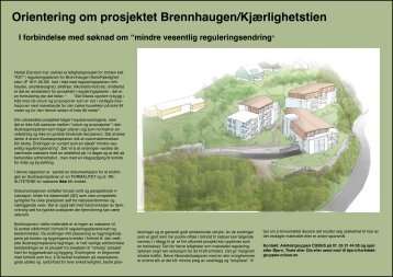 Brennhaugtunet naboorientering - Bergen kommune