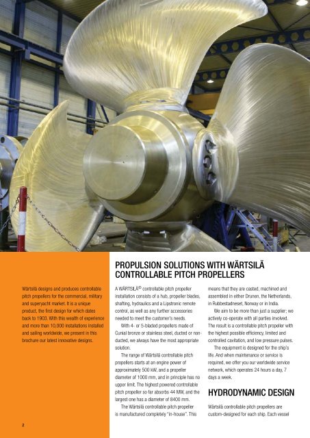 WÃƒÂ¤rtsilÃƒÂ¤ Controllable Pitch Propeller CPP