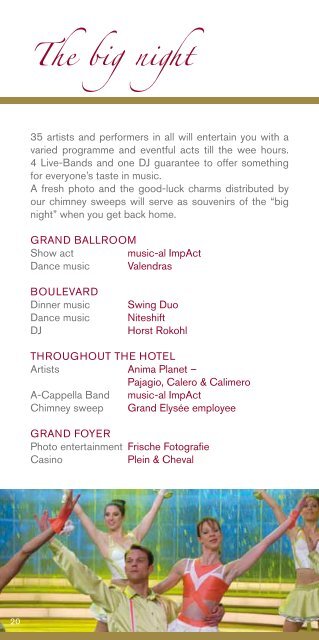 Christmas & New Year's Eve Brochure 2013 - Grand Elysée Hotel ...