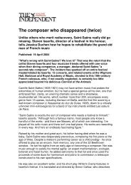 The composer who disappeared (twice) - Jessica Duchen