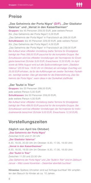 pdf runterladen - Tourist-Information Trier