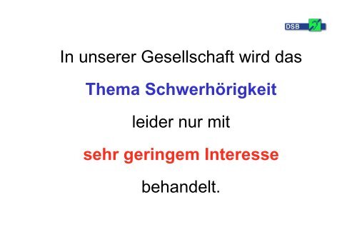 Schwerhörige - Netzwerk - Pflege und Versorgungsforschung