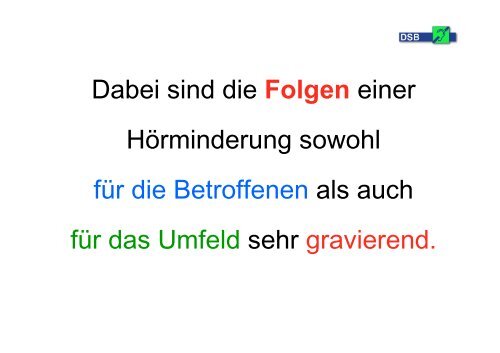 Schwerhörige - Netzwerk - Pflege und Versorgungsforschung