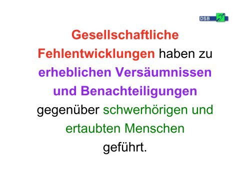 Schwerhörige - Netzwerk - Pflege und Versorgungsforschung