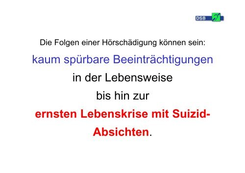 Schwerhörige - Netzwerk - Pflege und Versorgungsforschung