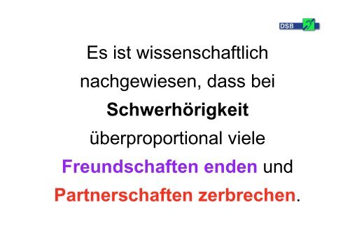 Schwerhörige - Netzwerk - Pflege und Versorgungsforschung