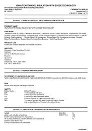 MSDS - Knauf Insulation New Zealand