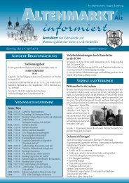 Amtsblatt Nr. 08 / 2013 - Altenmarkt a. d. Alz