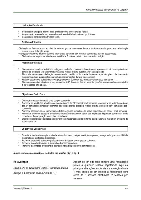 Fisioterapia na RecuperaÃ§Ã£o Funcional do Ombro de um ... - APF