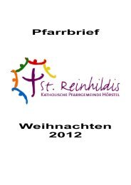 Den Weihnachtspfarrbrief 2012 im PDF-Format kann ... - St. Reinhildis