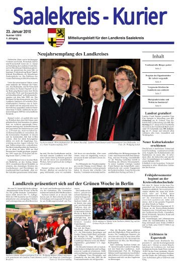 23. 01. 2010 - Saalekreis-Kurier