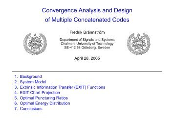 Convergence Analysis and Design of Multiple Concatenated Codes