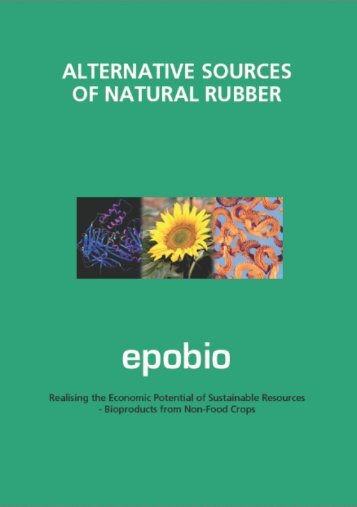 alternative sources of natural rubber