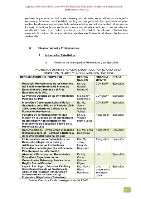 descargar plan - Universidad Nacional de Loja