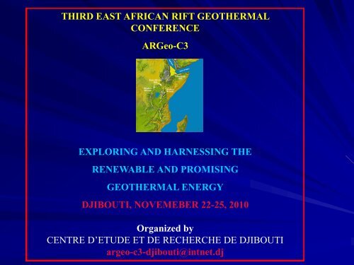 OVERVIEW OF GEOTHERMAL EXPLORATION AND ... - African Union