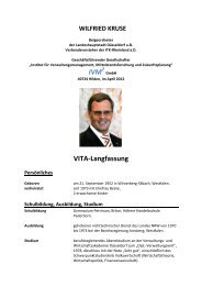 Wilfried Kruse - Vita Langfassung