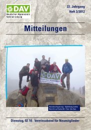 22. Jahrgang Heft 3/2012 Mitteilungen