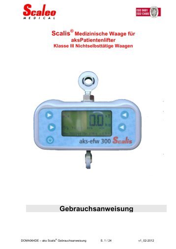 Download Gebrauchsanweisung efw-200/300 (pdf) - aks