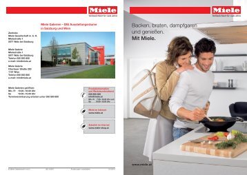 Download Rezeptheft - Miele Plus Kundenportal