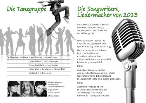 PROGRAMM Schrankwunder â€“ eine Art Musical mit Geschichte und ...