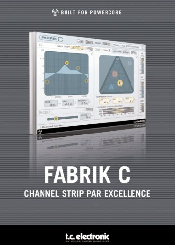 Fabrik C Manual - TC Electronic