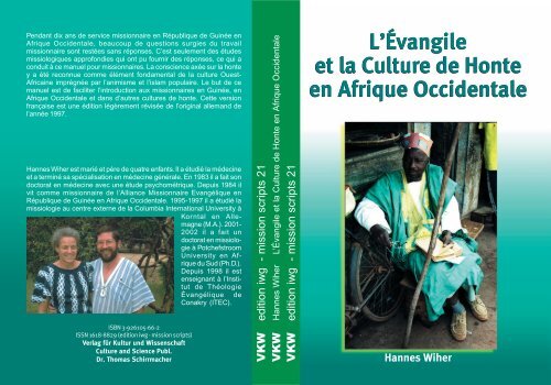 L'ÃƒÂ‰vangile et la Culture de Honte en Afrique Occidentale L'ÃƒÂ‰vangile ...