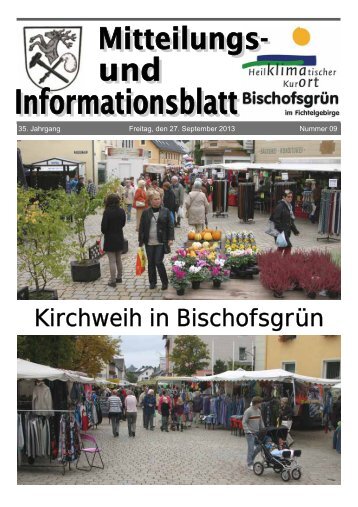 Kirchweih in Bischofsgrün