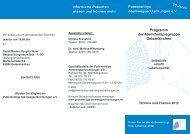 Programm Gelsenkirchen - Patientenliga Atemwegserkrankungen e.V.