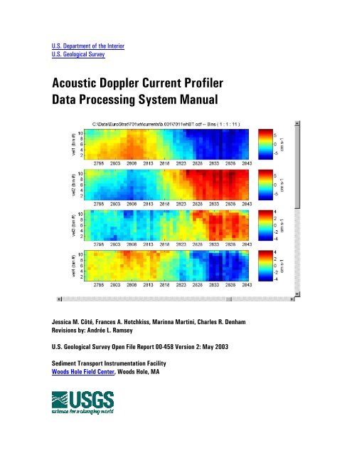 Acoustic Doppler Current Profiler Data Processing System Manual