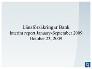 LÃu201eNSFÃu2013RSÃu201eKRINGAR BANK AB (publ)